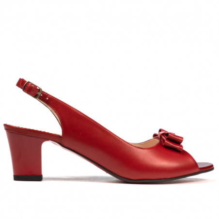 Sandalias de mujer 1251 rojo