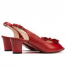 Sandalias de mujer 1251 rojo