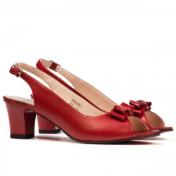 Sandalias de mujer 1251 rojo