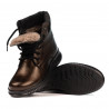 Botines de mujer 3350 cobrizo