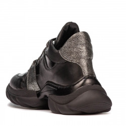 Botas de mujer 3351 negro combinado