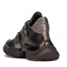 Botas de mujer 3351 negro combinado
