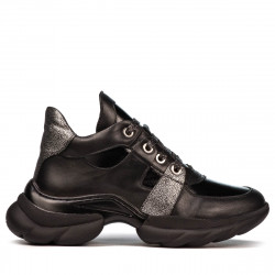 Botas de mujer 3351 negro combinado