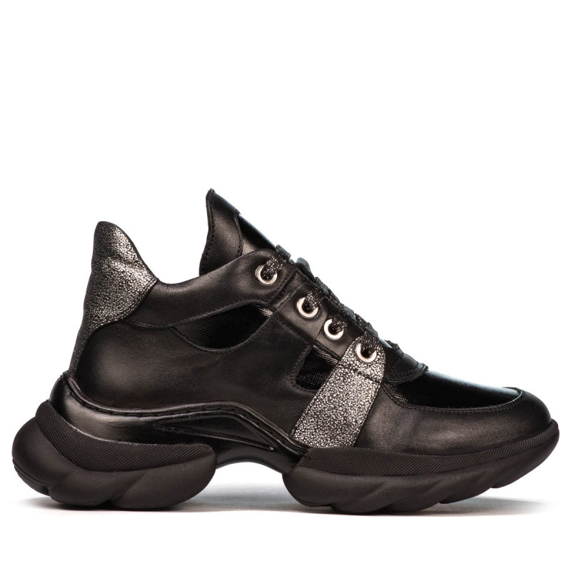 Botas de mujer 3351 negro combinado