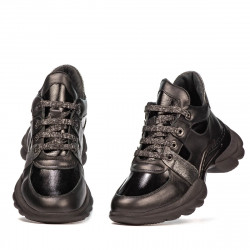 Botas de mujer 3351 negro combinado