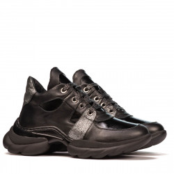 Botas de mujer 3351 negro combinado