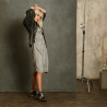 Botas de mujer 3351 negro combinado
