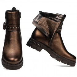 Botines mujer 3352 bronce