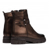 Botines mujer 3352 bronce