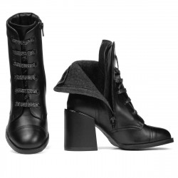 Botines de mujer 1181 negro