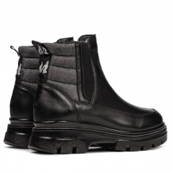 Botas de mujer 3357 negro combinado