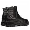 Botas de mujer 3357 negro combinado