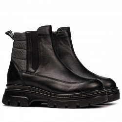 Botas de mujer 3357 negro combinado