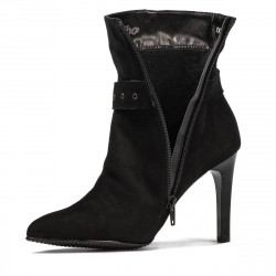Botines mujer 1182 negro antílope