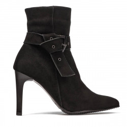 Botines mujer 1182 negro antílope