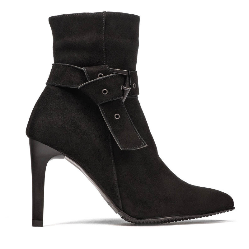 Botines mujer 1182 negro antílope