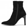 Botines mujer 1182 negro antílope