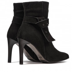 Botines mujer 1182 negro antílope