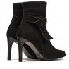 Botines mujer 1182 negro antílope
