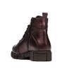 Botines de mujer 3355 morado nacarado