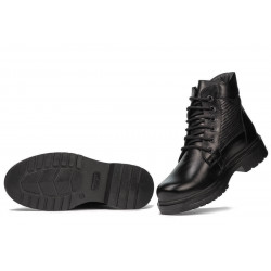 Botas adolescentes 4007 negro combinado