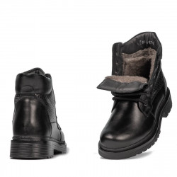 Botas adolescentes 4007 negro combinado