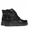 Botas adolescentes 4007 negro combinado