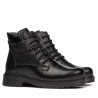 Botas adolescentes 4007 negro combinado