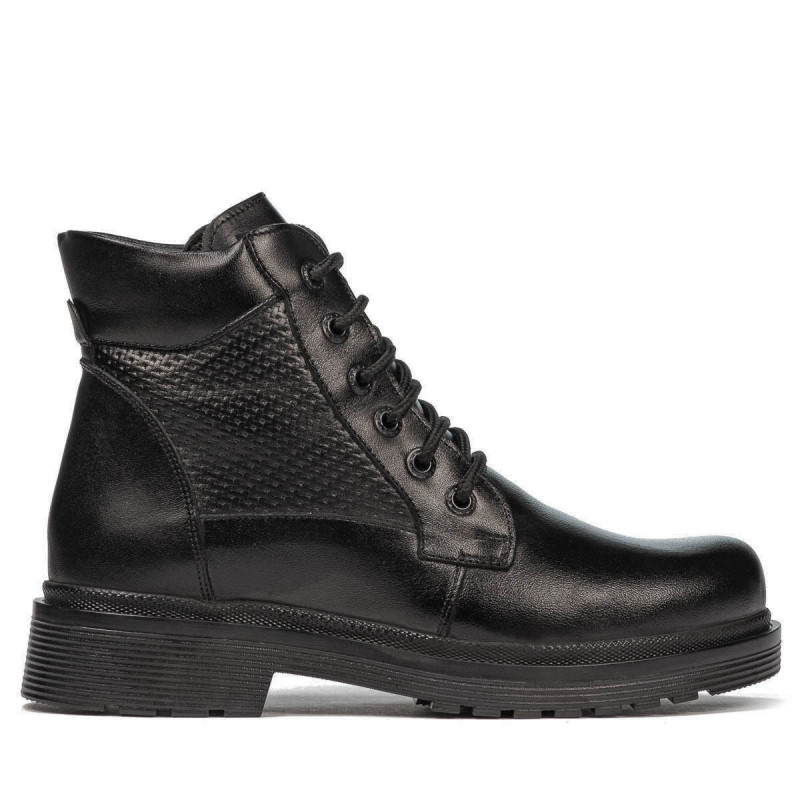 Botas adolescentes 4007 negro combinado