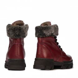 Botas niños 3022 burdeos