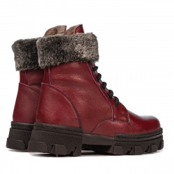 Botas niños 3022 burdeos