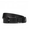 Cinturón hombre 36b biz negro+negro mate