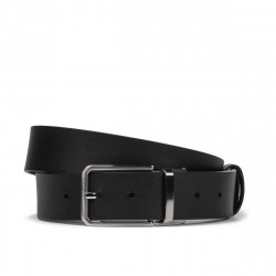 Cinturón hombres 35b negro+negro mate
