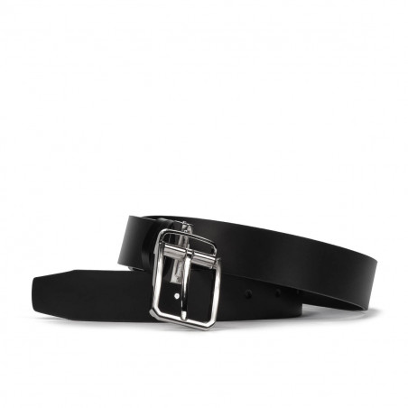 Cinturón hombres 35b negro+negro mate