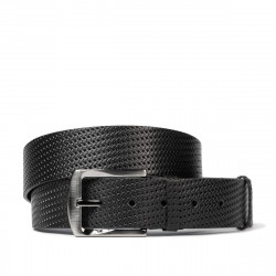 Cinturón hombre 01b negro prensado