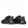 Zapatos casuales de mujer 6032 negro