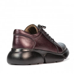 Zapatos casuales de mujer 6032 púrpura nacarado