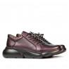 Zapatos casuales de mujer 6032 púrpura nacarado