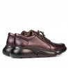 Zapatos casuales de mujer 6032 púrpura nacarado