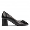Zapatos elegantes de mujer 1274 negro