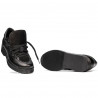Zapatos casuales para mujer 6026 negro combinado