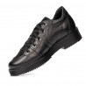 Zapatos casuales para mujer 6026 negro combinado