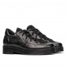 Zapatos casuales para mujer 6026 negro combinado
