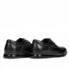 Zapatos casuales 929 negro combinado