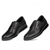 Zapatos casuales 929 negro combinado