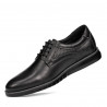 Zapatos casuales 929 negro combinado