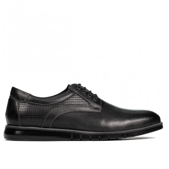 Zapatos casuales 929 negro combinado