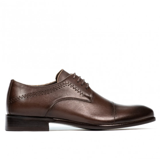Zapatos elegantes para hombres (tallas grandes) 822m a café