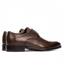 Zapatos elegantes para hombres (tallas grandes) 822m a café