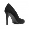 Zapatos elegantes de mujer 1276 negro antilope